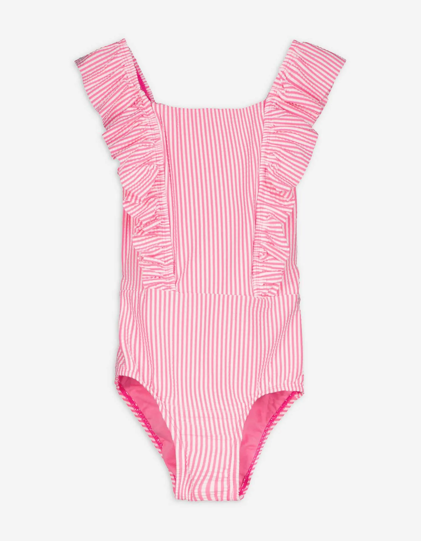 Badpak - Strepen - pink