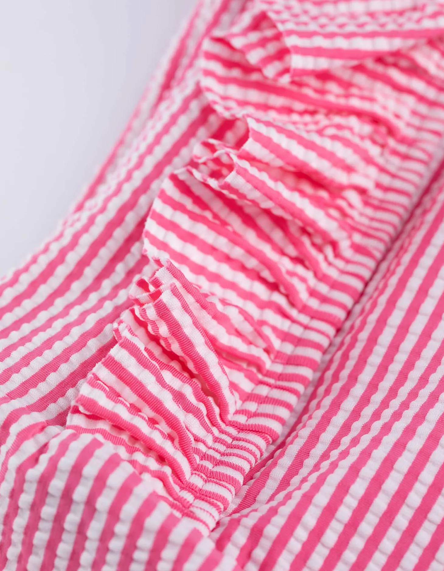Badpak - Strepen - pink