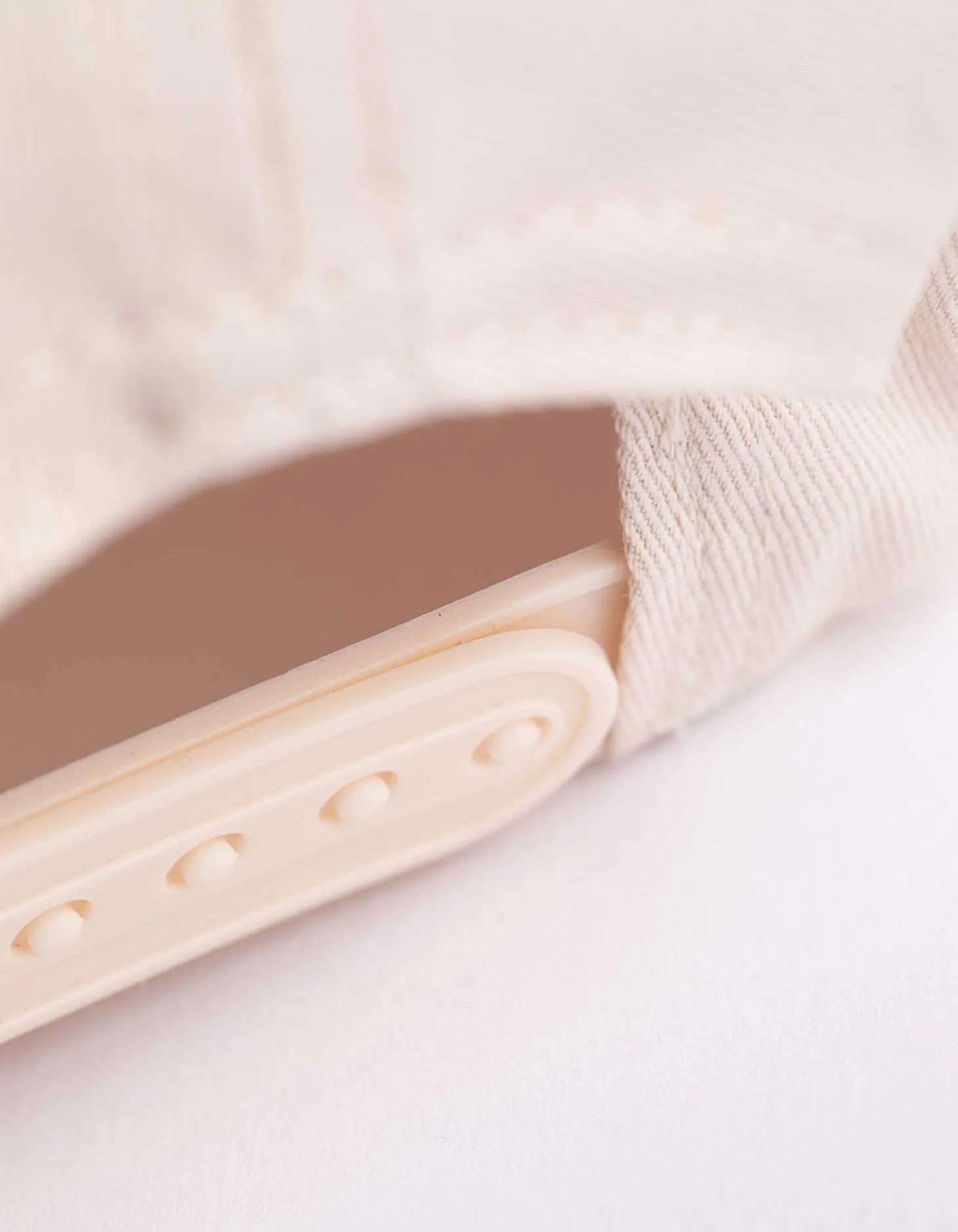 Baseballpet - Borduursel - beige