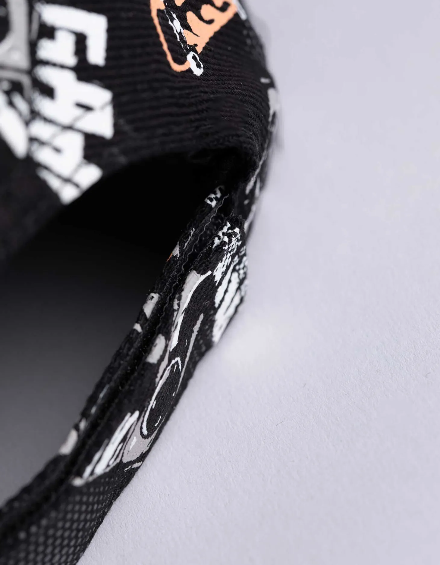 Baseballpet - Print all-over - zwart