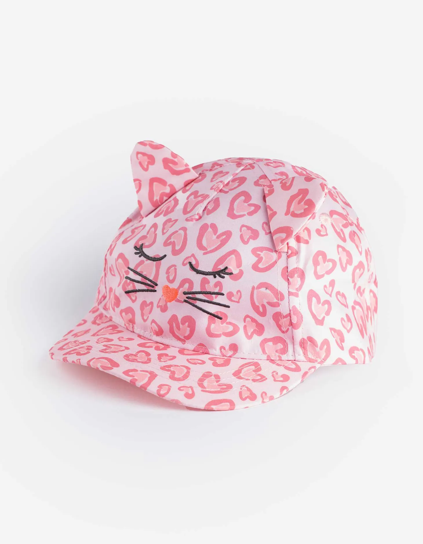 Baseballpet - Print all-over - roze
