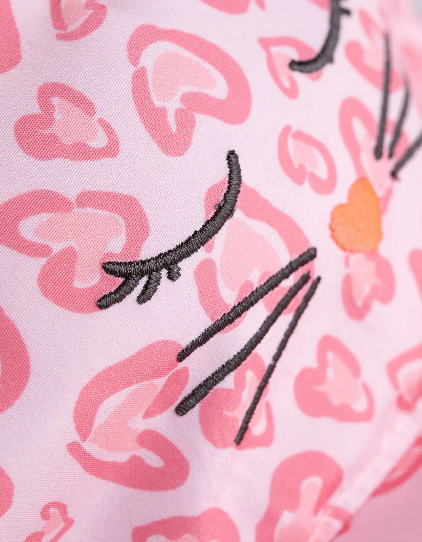 Baseballpet - Print all-over - roze
