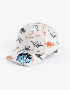 Baseballpet - Print all-over - wit