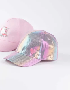 Baseballpet - Set van 2 - pink