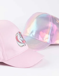 Baseballpet - Set van 2 - pink