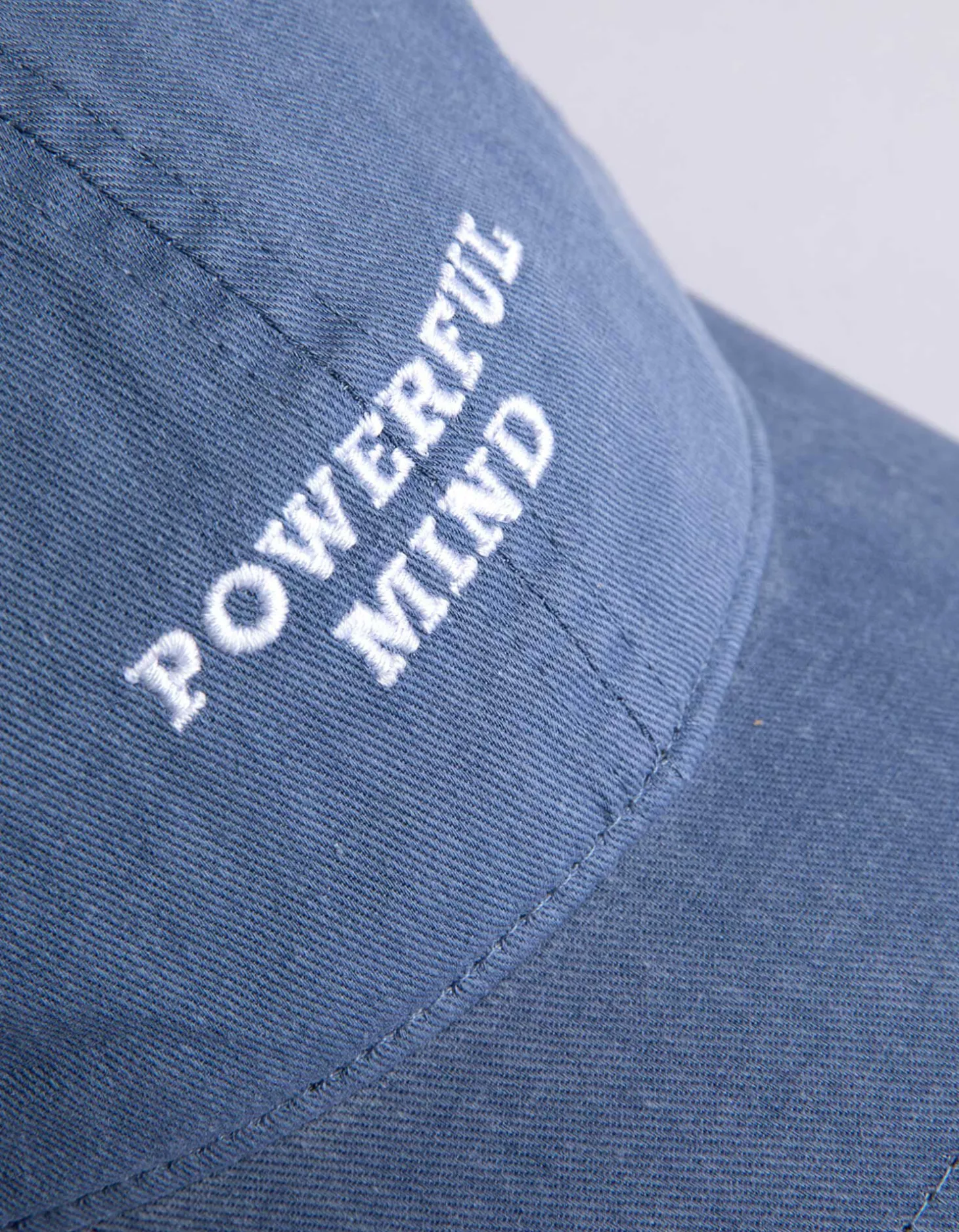 Baseballpet - Tekst - blauw