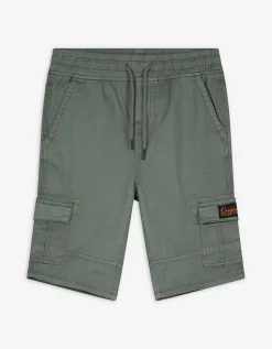 Bermuda - Effen - donkergroen