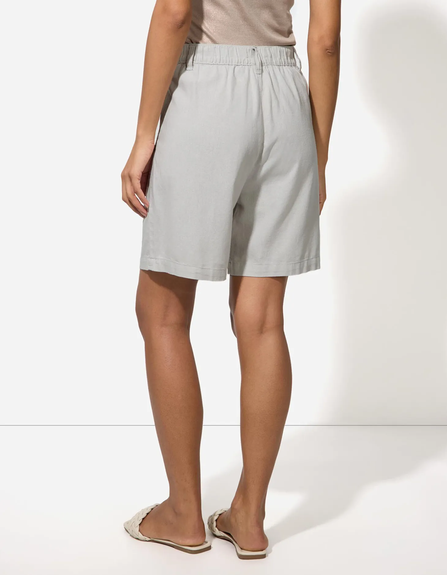Bermuda - Linnenmix - beige