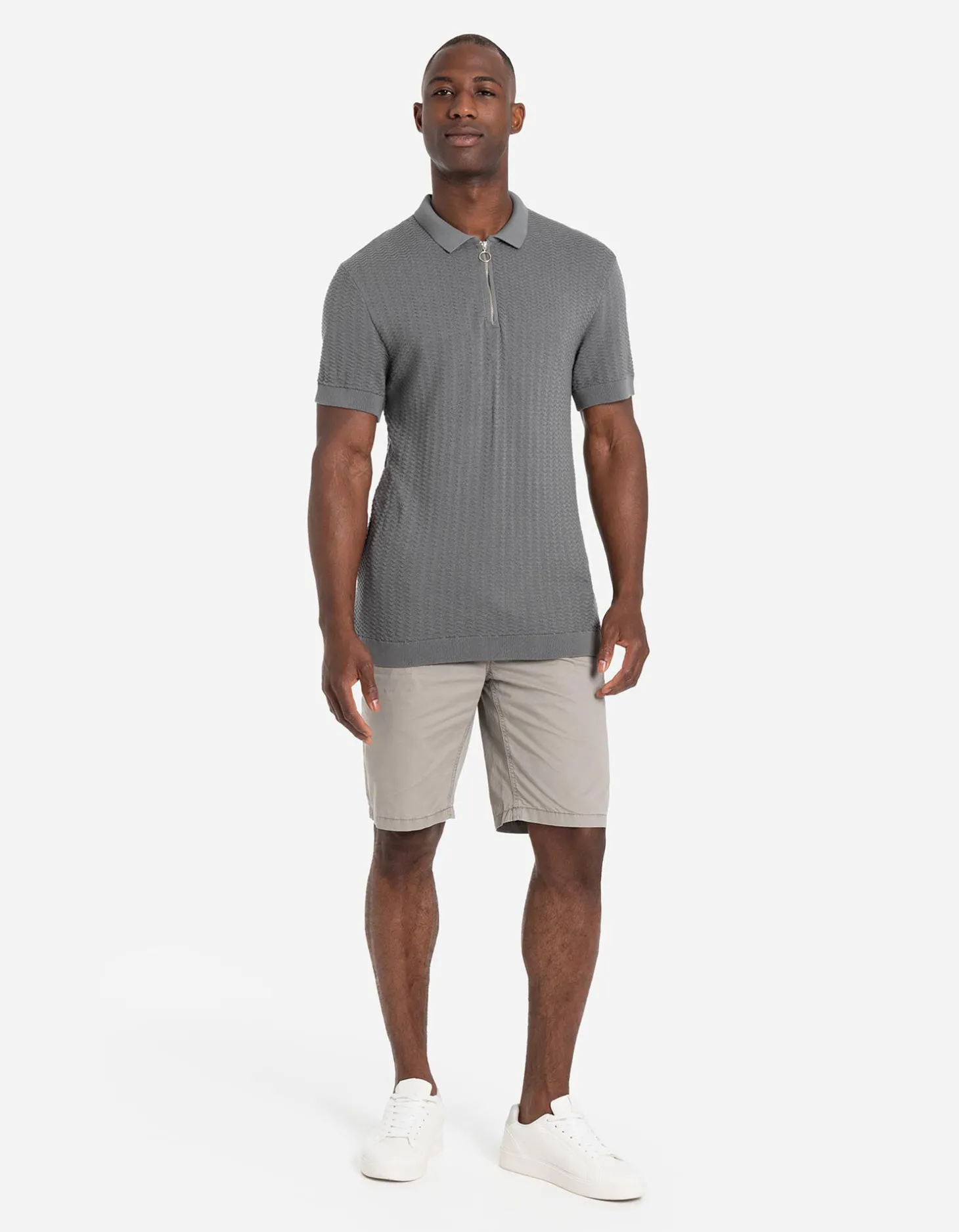 Bermuda - Straight fit - beige