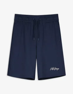 Bermuda - Sweatstof - donkerblauw