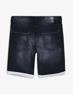 Bermuda - Vaste pijpomslag - zwart
