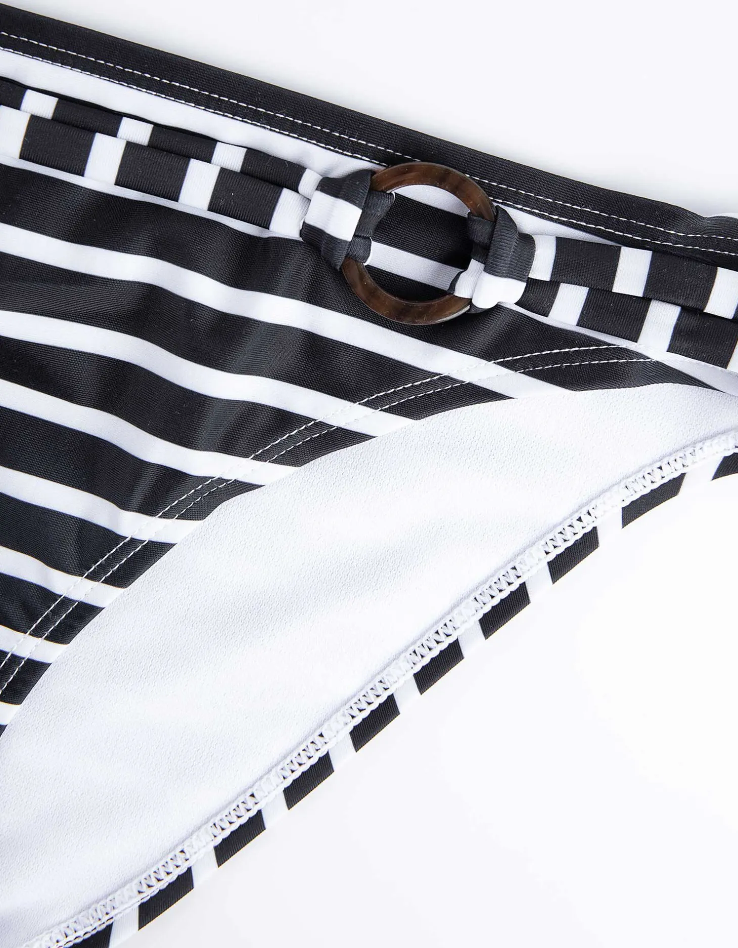 Bikinibroekje - Gerecycled polyester - zwart