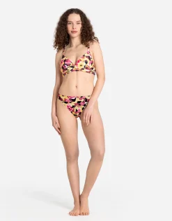 Bikinibroekje - Gerecycled polyester - geel