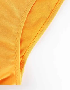 Bikinibroekje - Gerecycled polyester - geel