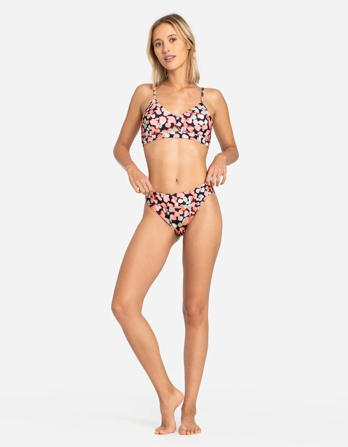Bikinibroekje - Gerecycled polyester - oranje