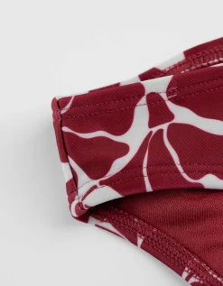 Bikinibroekje - Print all-over - rood