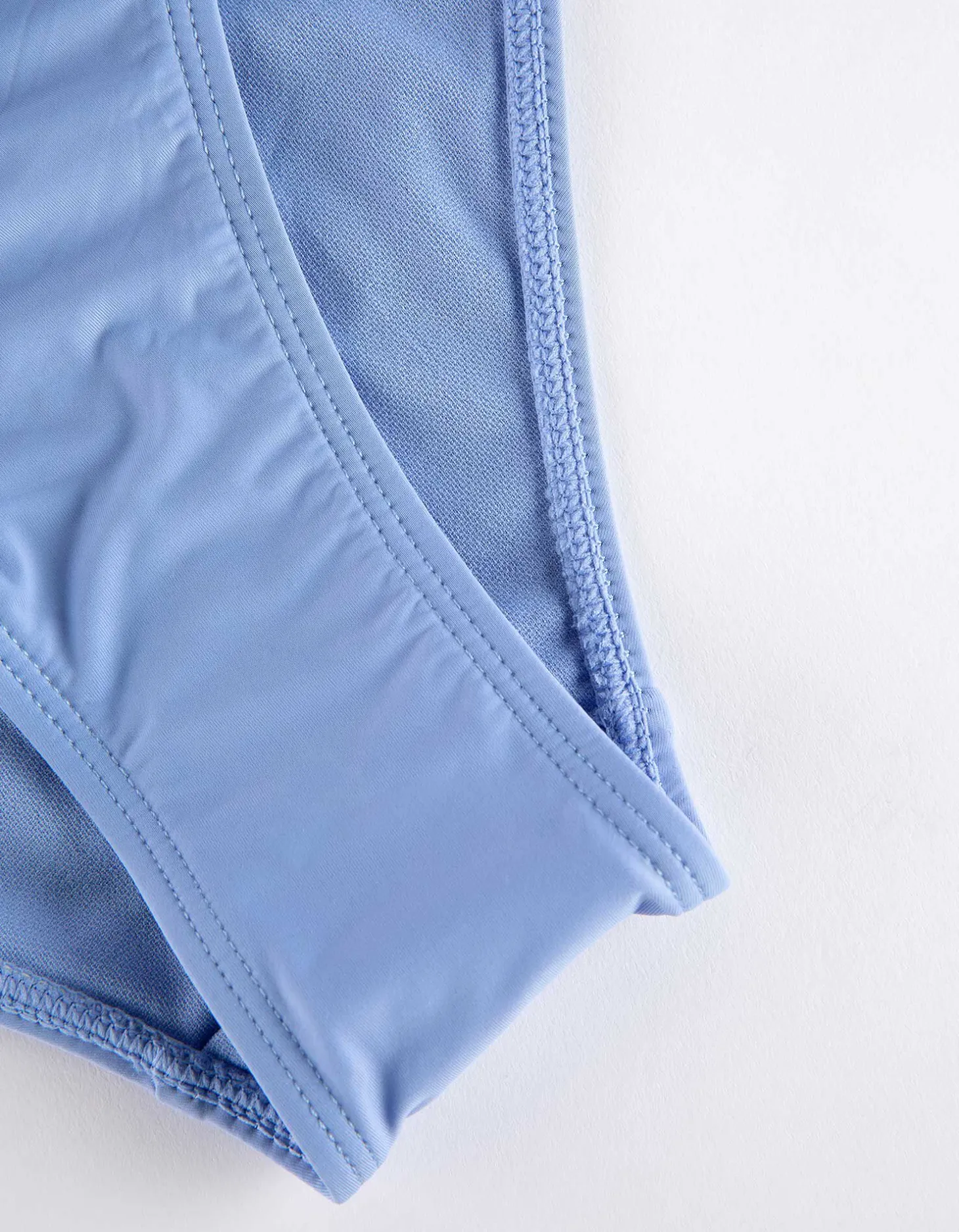 Bikinibroekje - Vetersluitingen opzij - blauw