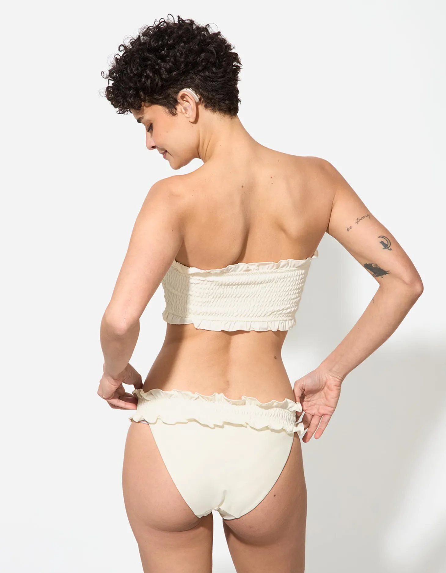 Bikinitop - Effen - beige