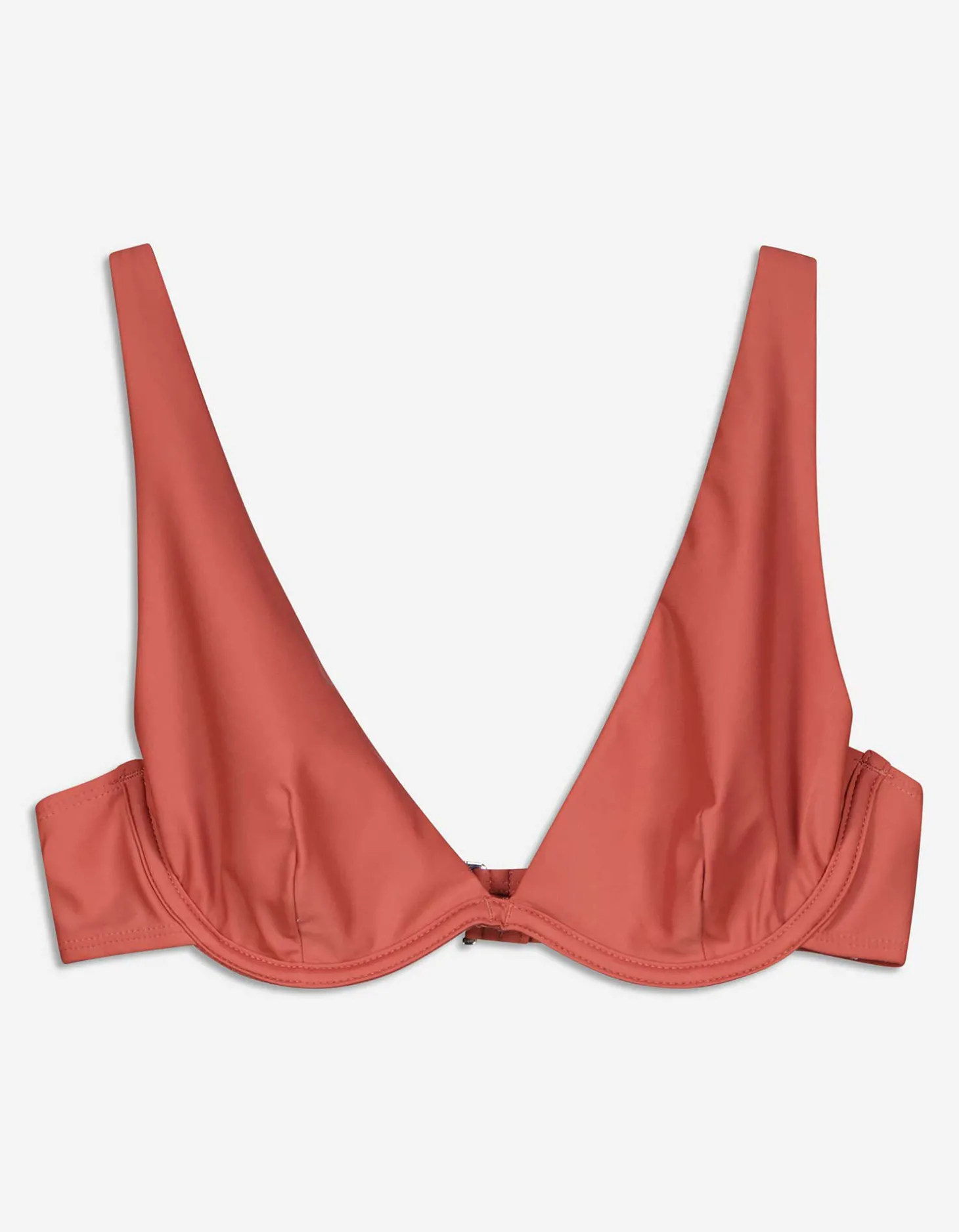 Bikinitop - Effen - lichtrood