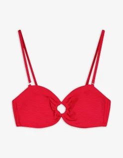 Bikinitop - Effen - rood