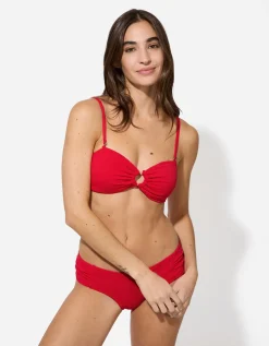 Bikinitop - Effen - rood