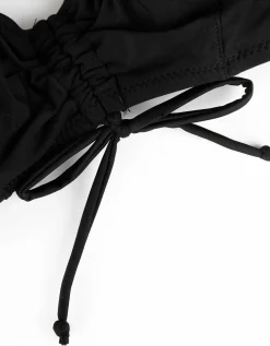 Bikinitop - Gerecycled polyester - zwart
