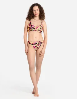 Bikinitop - Gerecycled polyester - geel