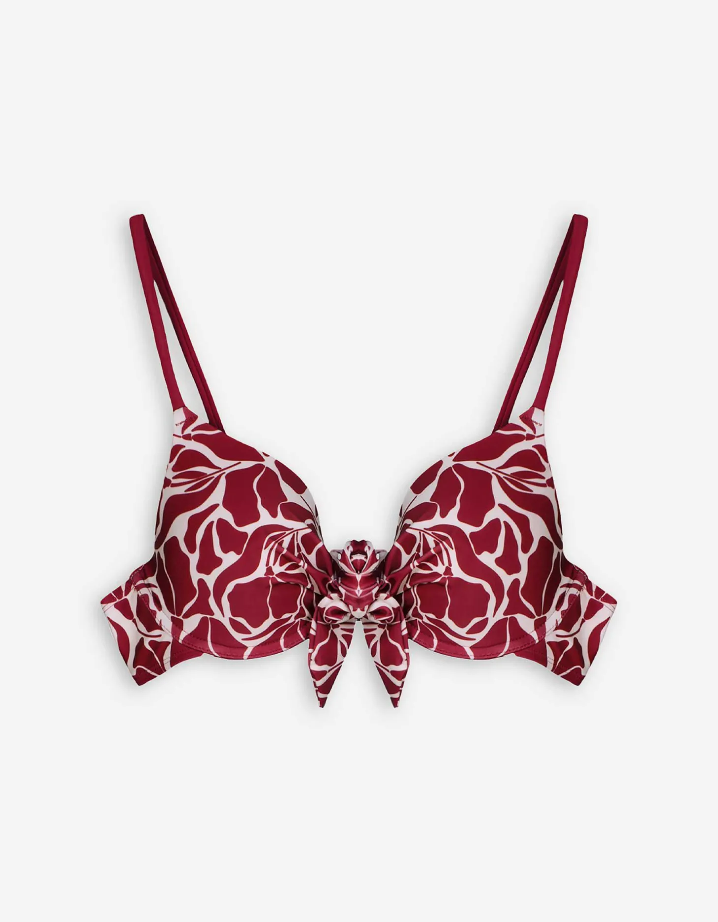 Bikinitop - Print all-over - rood