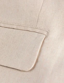 Blazer - Effen - beige