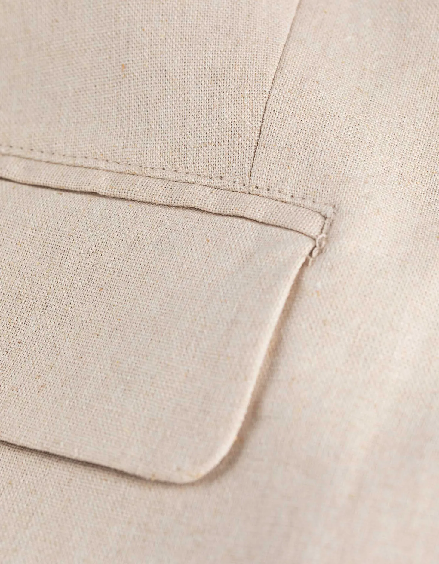 Blazer - Effen - beige