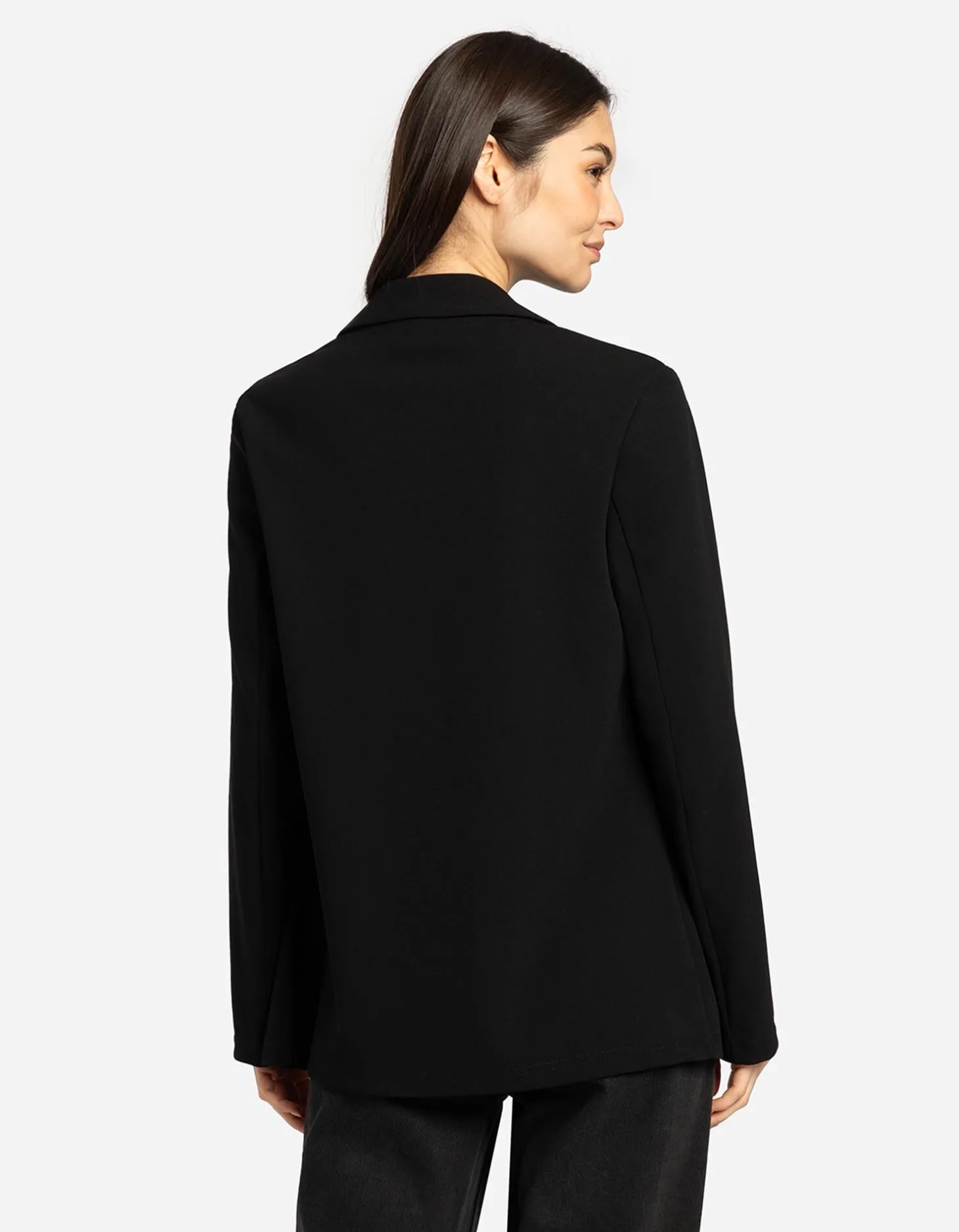 Blazer - Jersey - zwart