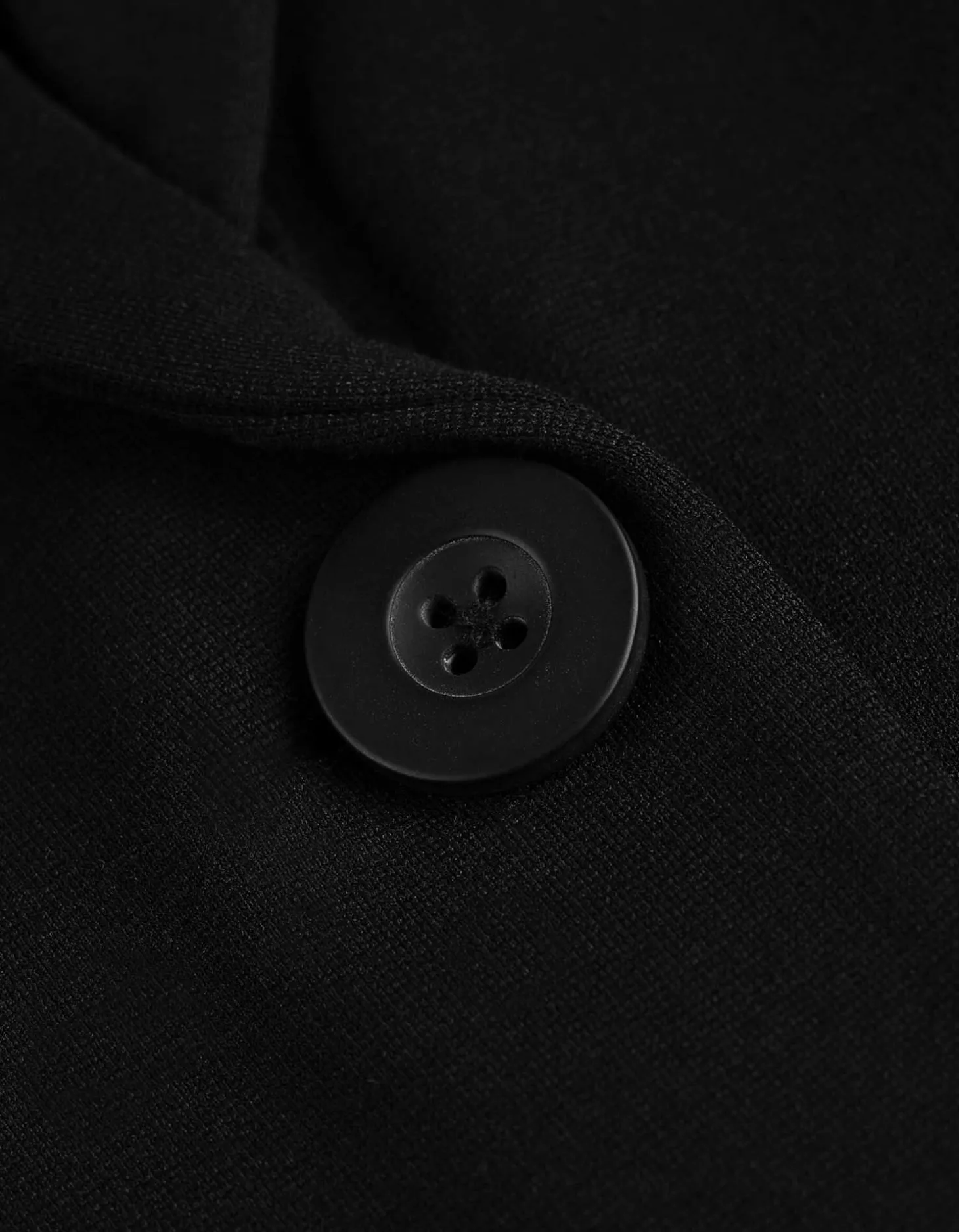 Blazer - V-hals - zwart