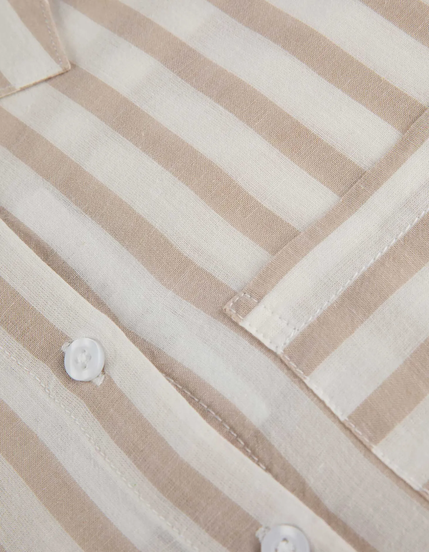 Blouse - Borstzak - beige