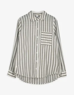Blouse - Borstzak - donkergroen