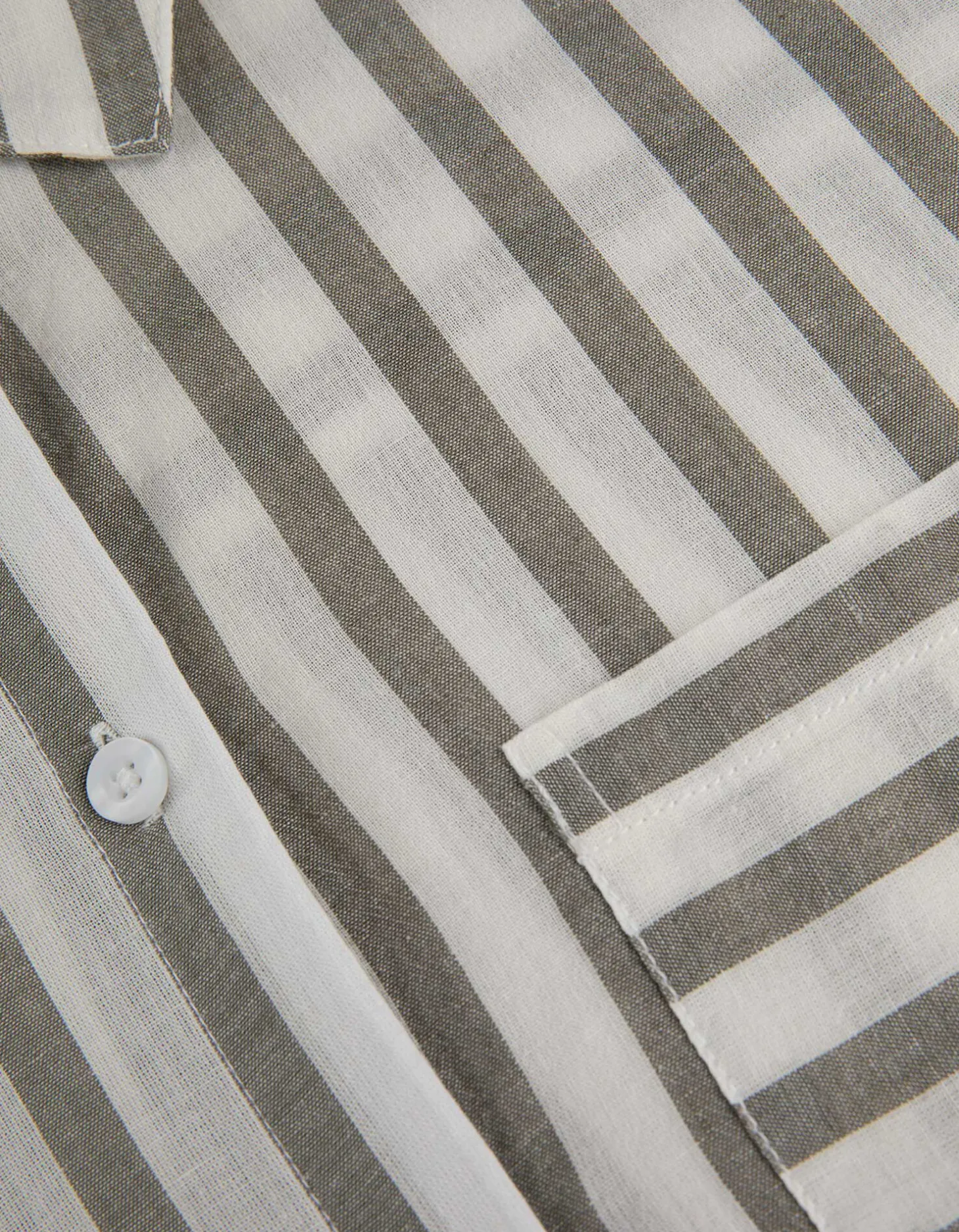 Blouse - Borstzak - donkergroen