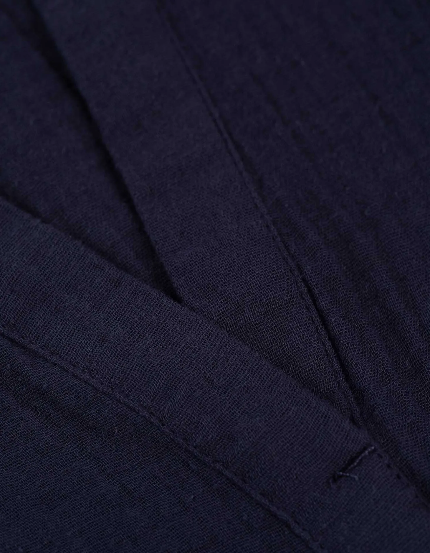 Blouse - Effen - donkerblauw