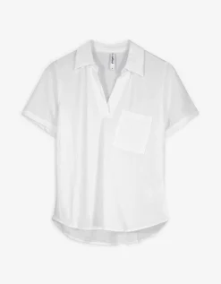 Blouse - Effen - wit