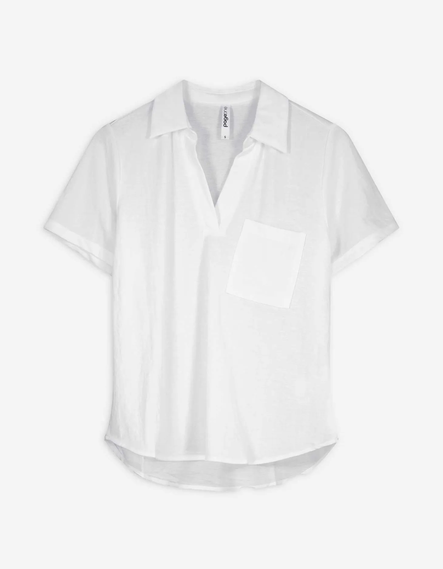 Blouse - Effen - wit