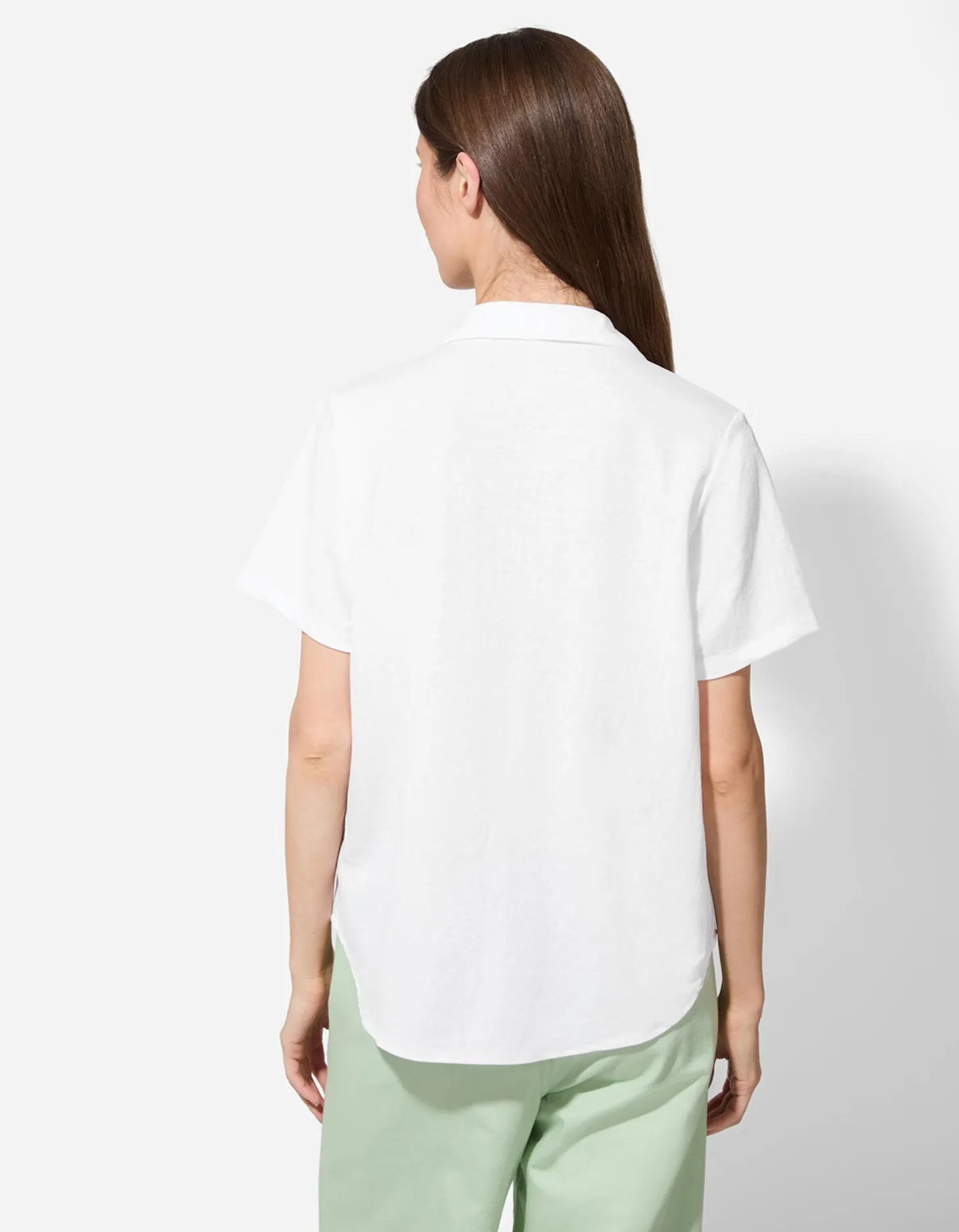 Blouse - Effen - wit