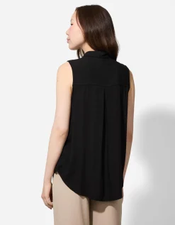 Blouse - Effen - zwart