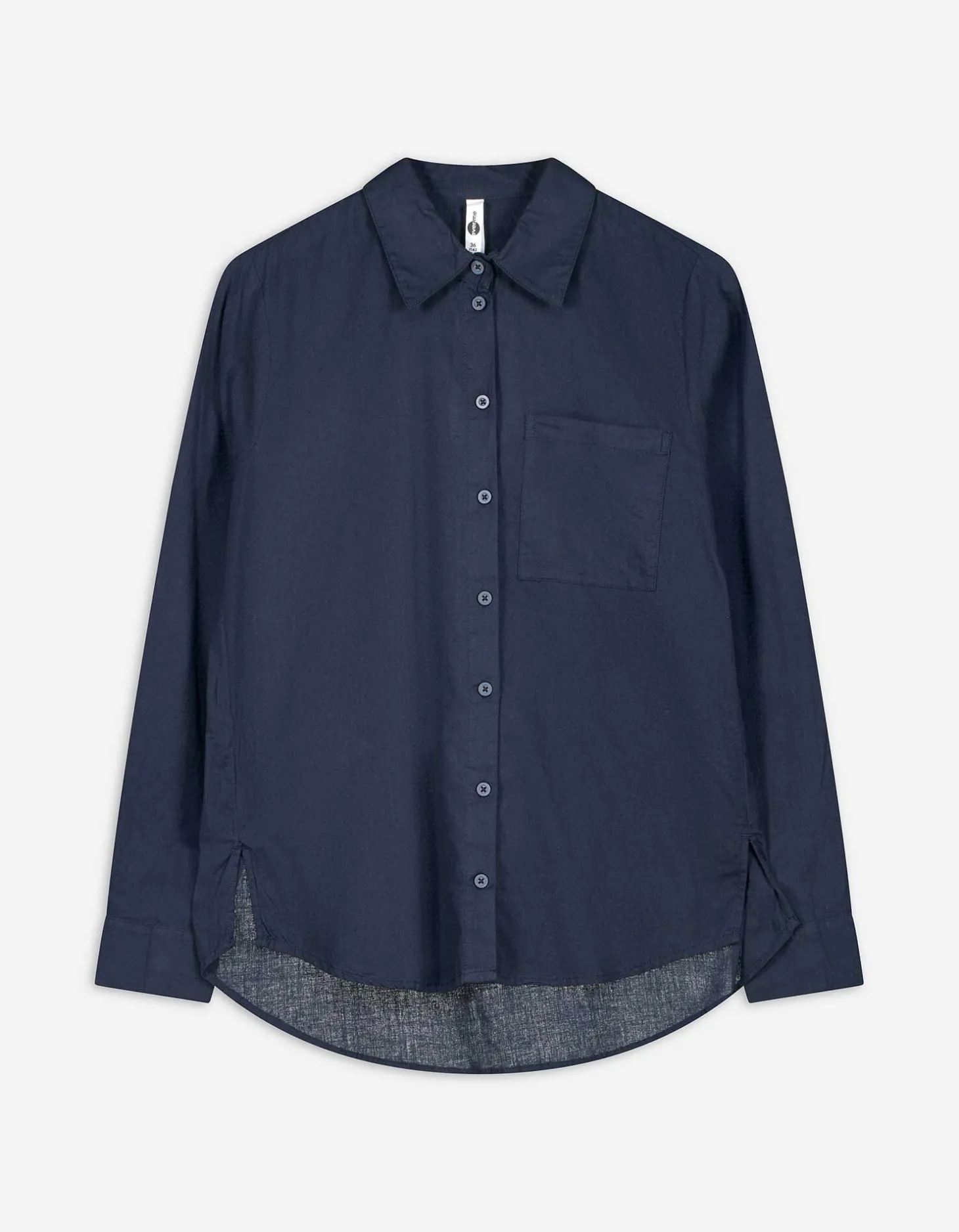 Blouse - Katoen - donkerblauw