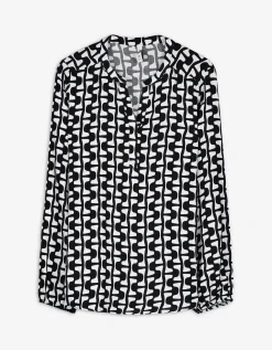 Blouse - LENZING™ ECOVERO™ - beige
