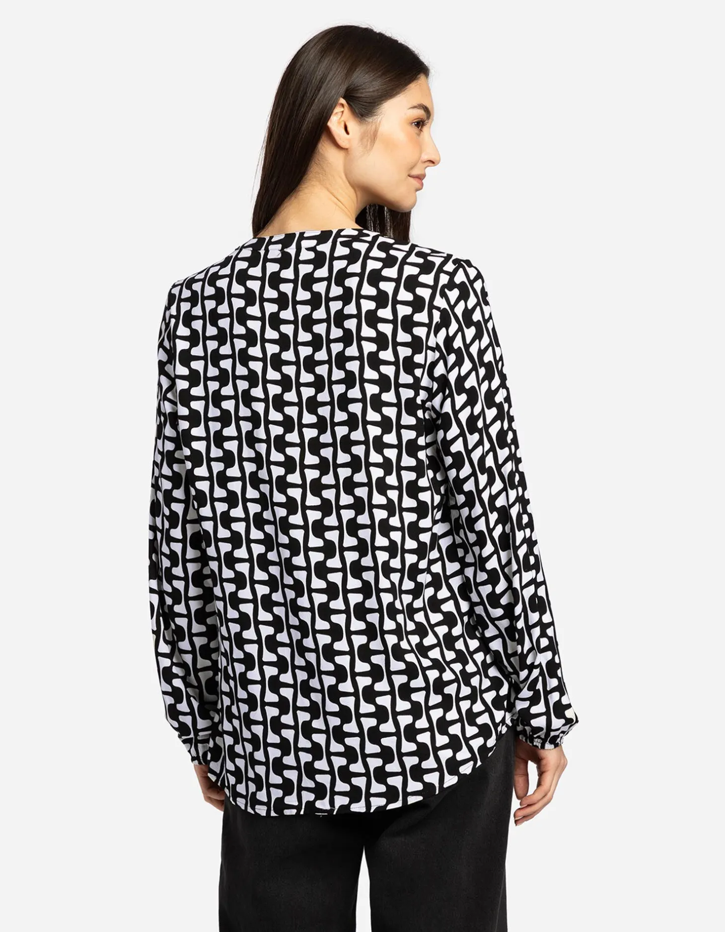 Blouse - LENZING™ ECOVERO™ - beige