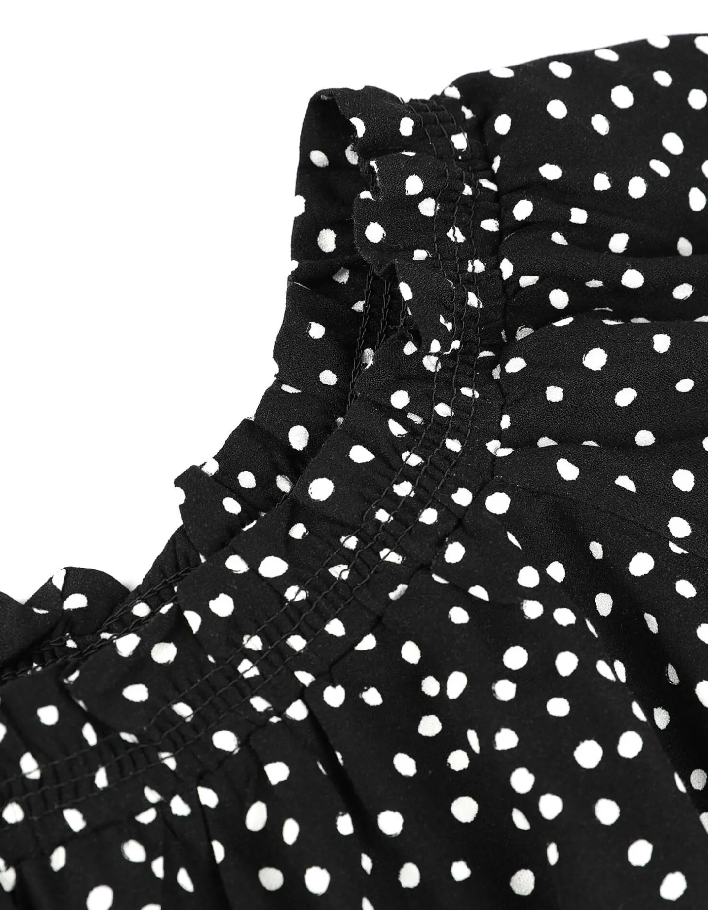 Blouse - LENZING™ ECOVERO™ - zwart