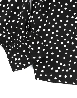 Blouse - LENZING™ ECOVERO™ - zwart