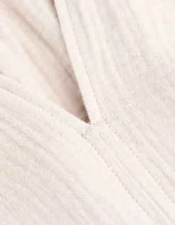 Blouse - Mousseline - beige