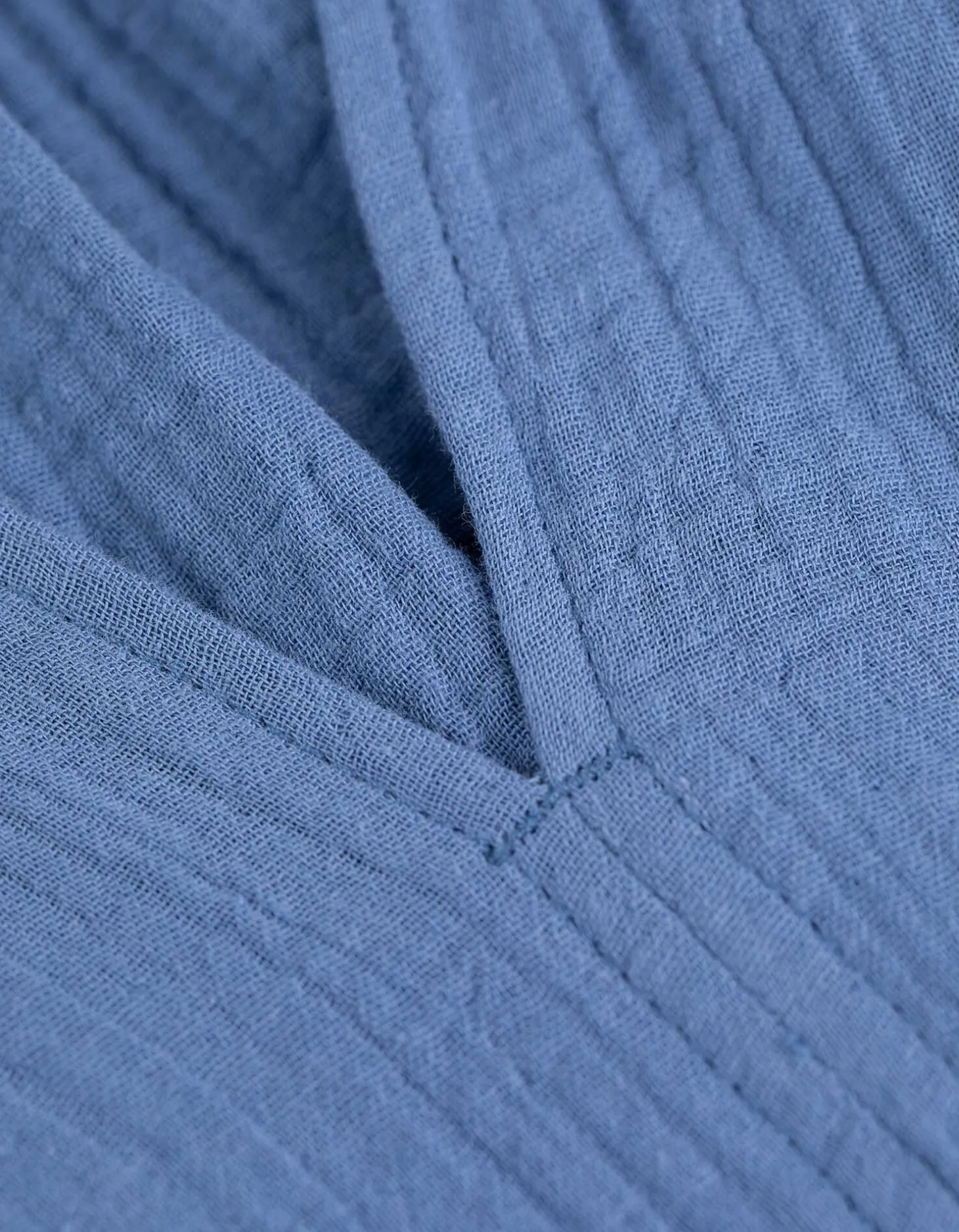 Blouse - Mousseline - lichtblauw