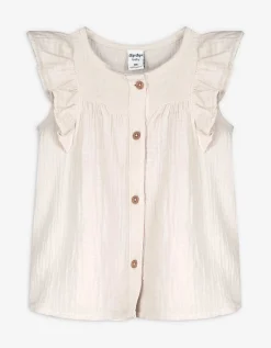 Blouse - Mousseline - wit