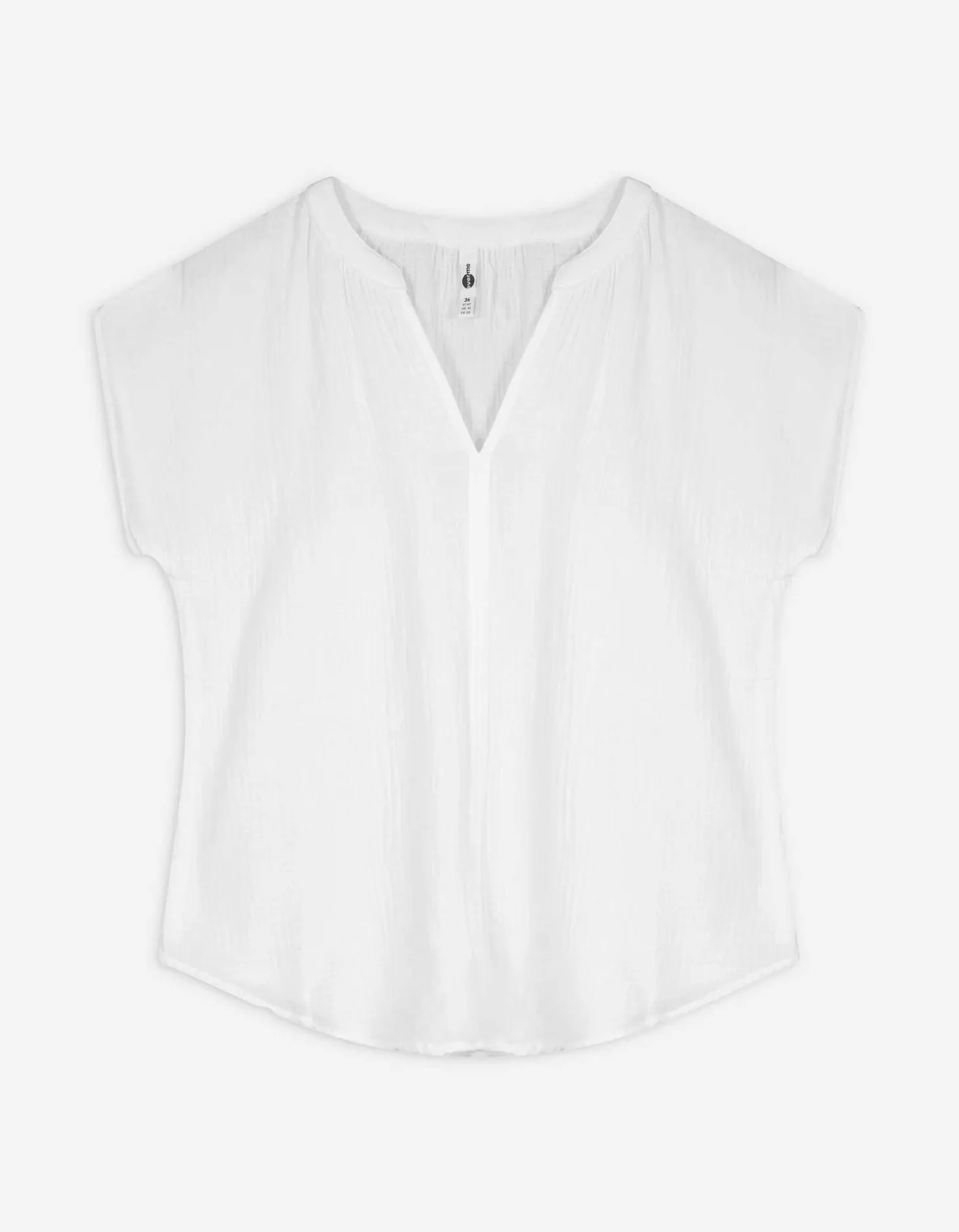 Blouse - Mousseline - wit