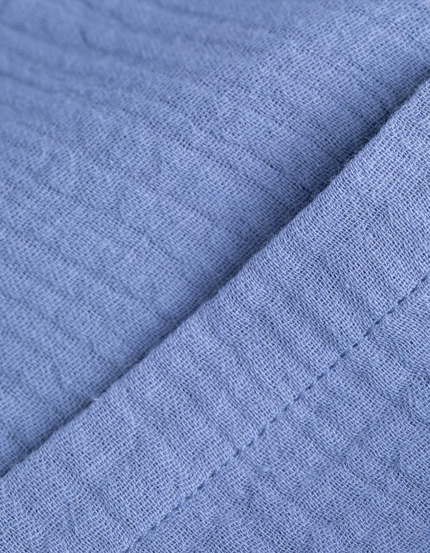 Blouse - Overhemd kraag - blauw